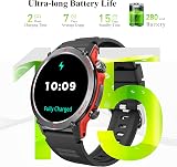 Popglory Smart Watch 1.43 AMOLED 45mm Military Fitness Watch IP68 view 7
