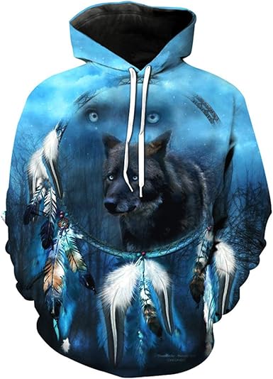 amazon wolf sweatshirt