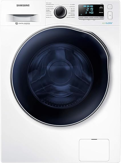 samsung wd90j6a10aw carga frontal independiente negro blanco a lavadora secadora carga frontal independiente negro blanco derecho led 6 kg