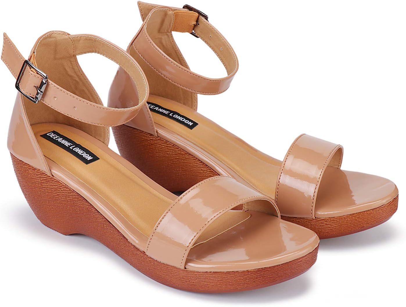 WOMEN'S BROAD STRAP WEDGES HEEL