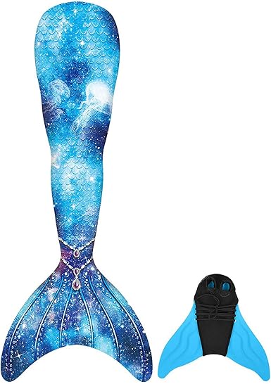 colas de sirena para niñas amazon