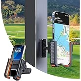 2025 Upgraded Magnetic Golf Cart Phone Holder - 8×N52 Magnets,360° Rotatable Fit EZGO/Club Car/Yamaha/Icon Golf Carts - Compatible with iPhone, Samsung & More - Golf Accessories Gift for Men & Women