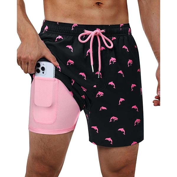 Cozople Compression Liner Swim Trunks Men's Quick Dry Swimming