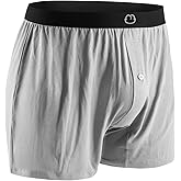 MORNIUNDER Viscose from Bamboo Mens Boxers for Men Underwear Shorts - Soft Loose Comfortable Breathable
