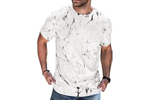 Yavomzato Mens Graphic T-Shirts Cotton Hip Hop Cool Tshirt Fashion Casual Tees Tops Short Sleeve Crew Neck T Shirts