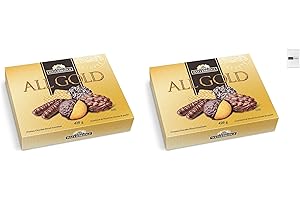 Value Bundle: Waterbridge ALL GOLD Chocolate Butter Cookies - LARGE Boxes - Biscuits Cookies - Traditional Cookie Biscuits - 