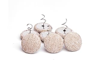 TIBOO DAY 25 Pcs Bed Skirt Pins 0.8" Upholstery Tacks Twist Pins Headliner Pins for Bedskirts Slipcovers Armrest Covers and Upholstery. (25, White Beige)