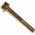 Makers Bolt Grade 8 Hex Nuts - 5/16-18 Coarse Thread, Yellow Zinc, 25 Pack For Heavy-Duty Projects - View #10