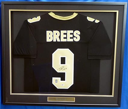 drew brees signed jersey
