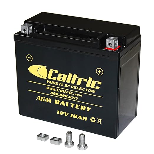 CALTRIC AGM BATTERY compatible with POLARIS RANGER RZR 800