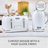 Breville Curve Electric Kettle 1.7 L 3KW White Chrome VKT117 view 6