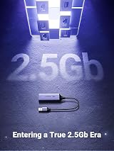 UGREEN USB Ethernet Adapter 2.5Gbps USB 3.2 Gen 1 RJ45 LAN view 2