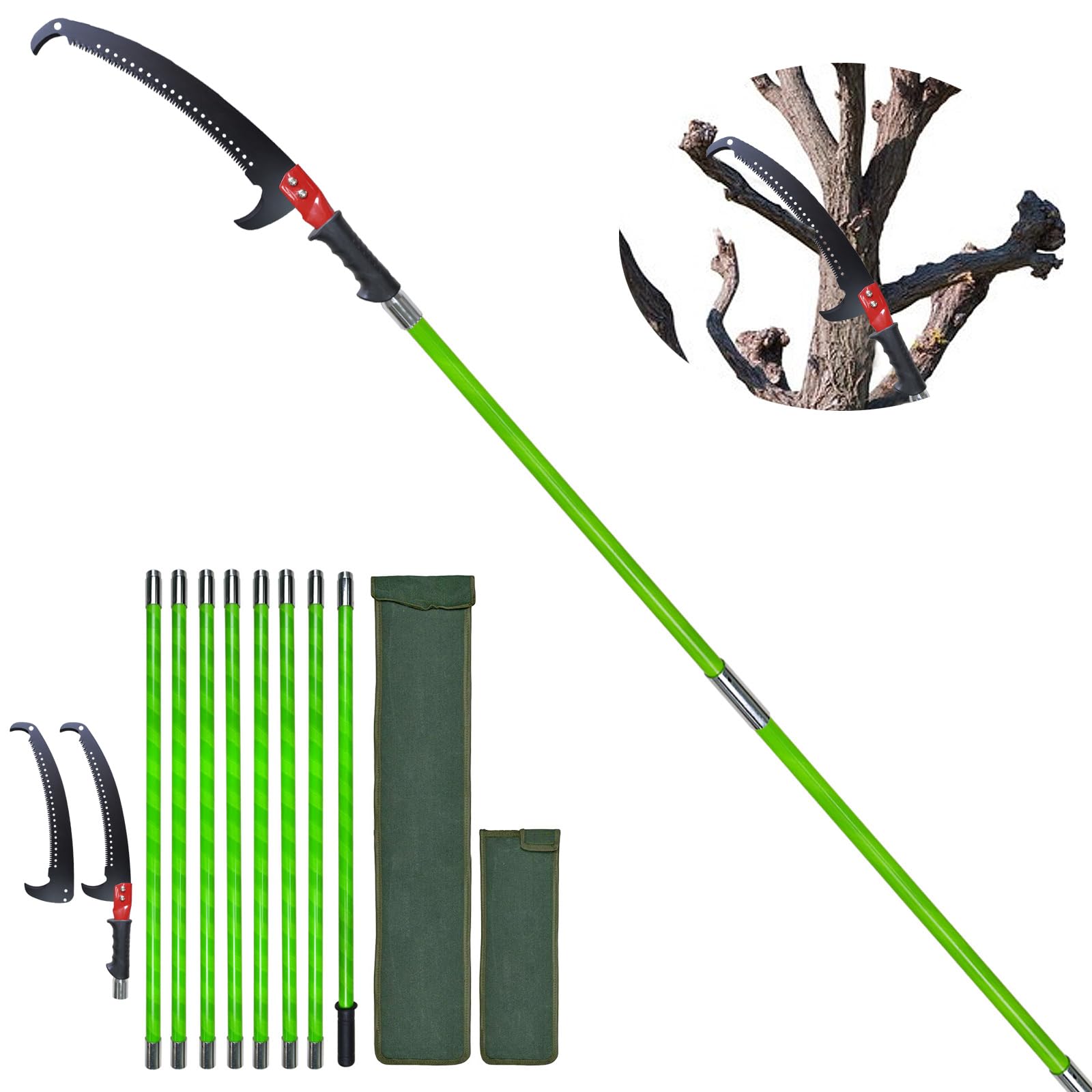 Mua Long Tree Pruner, Pole Saws for Tree Trimming Extendable Hand Saw