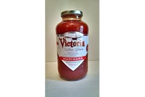 Victoria White Linen Marinara Sauce Italian & Diced Tomatoes 2.5 LB
