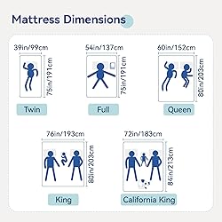 Amazon Basics Memory Foam Mattress, Medium Firm, 8