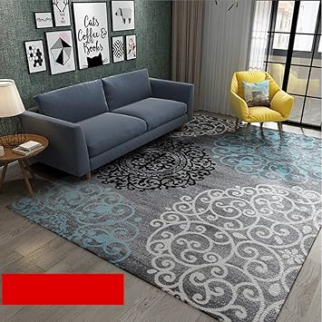 Amazon Co Jp カーペットソフトとリビングルームティーテーブルラグ北欧フロアベッドルーム赤ちゃんの部屋のために抽象ジオメトリ家庭用毛布をマット肥厚 スポーツ アウトドア