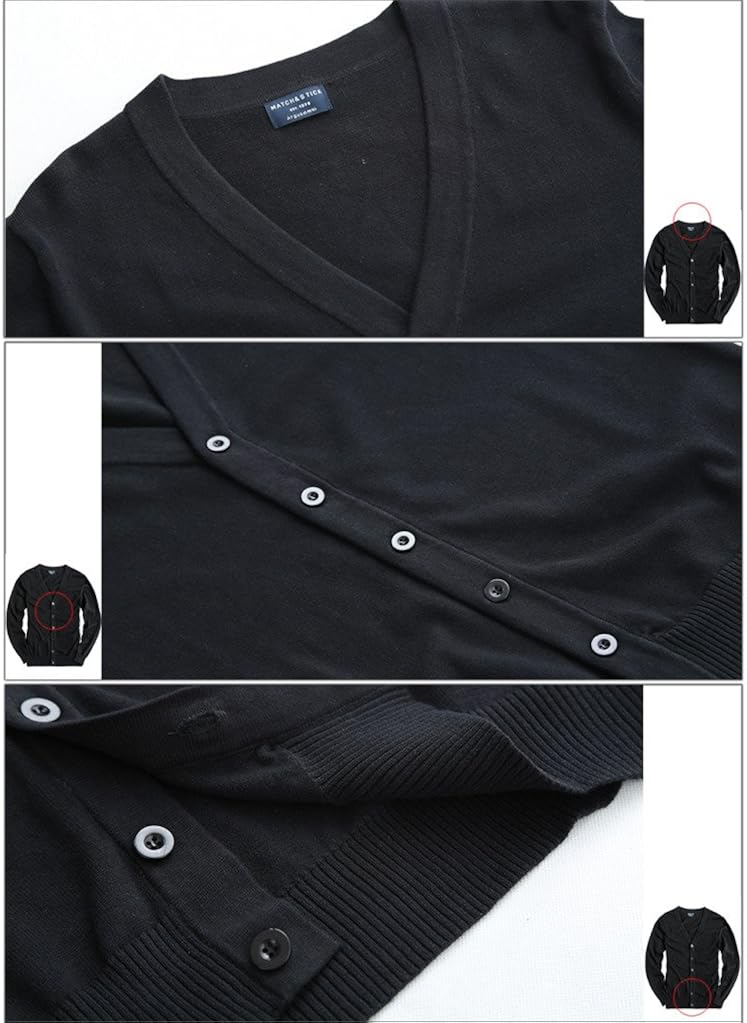 Match Men's K|G Series Shawl Collar Cardigan Sweater at  Men’s Clothing store