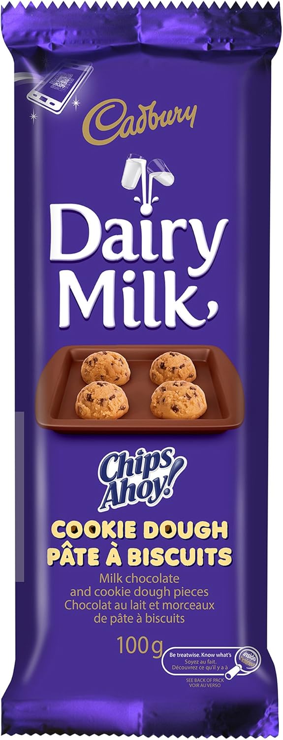 Cadbury Dairy Milk Chips Ahoy Cookie Dough, 100g Amazon.ca Grocery