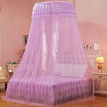Amazon Com Dome Hanging Mosquito Net Court Ceiling Grounding Bed