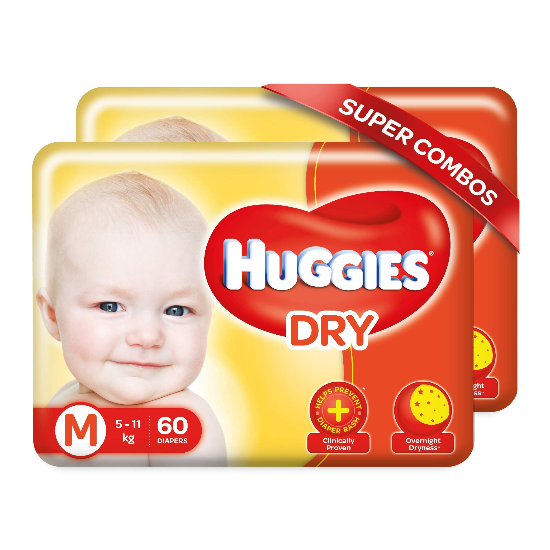 Huggies New Dry Medium M Size Diapers Combo Pack Desertcart INDIA