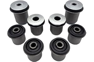 Cheriezing Front Upper & Lower Control Arm Bushing Kit Compatible with Select Lexus & Toyota Models 2003-2009 GX470 4Runner, 2007-2009 FJ Cruiser, 05-15 Tacoma (4WD, RWD Pre Runner Submodel) Set of 8