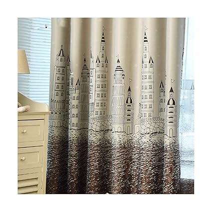 Amazon Com Hanbingpo Curtain For Living Room Children Bedroom