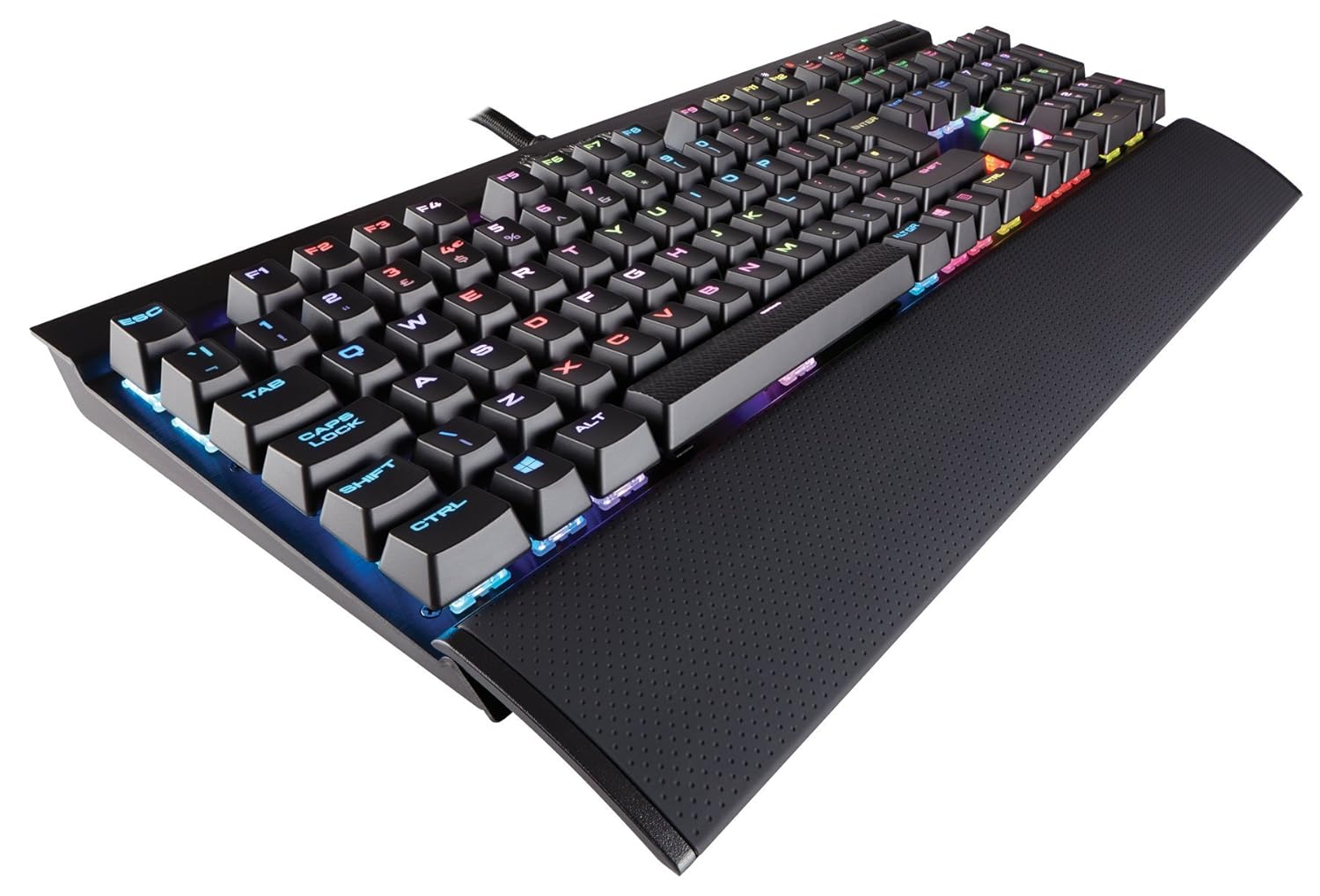 Corsair K70 LUX RGB Mechanical Gaming Keyboard (Cherry MX Red Switches Linear and Fast, Per Key