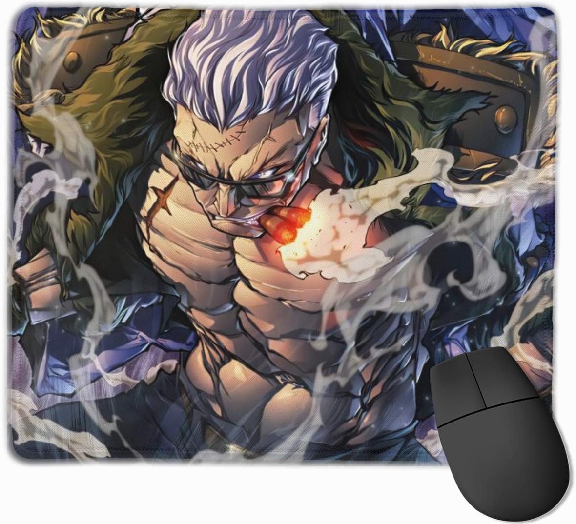 Amazon Com Smoker One Piece Mouse Pad Mat Personalized Design Smooth Ultra Thin Single Side Mouse Mat Waterproof Fast And Accurate Control For Gaming And Office Office Products
