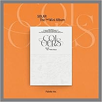 激レア★Mamamoo ママム ソラ ソラ感性 フォトブック SOLAR - MAMAMOO Solar COLOURS 2nd Mini Album Palette Version