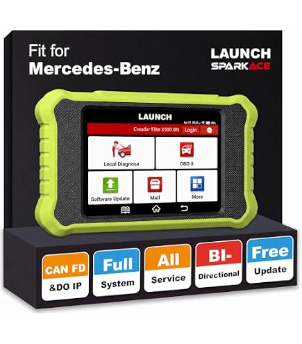 Launch X431 Creader Elite 2.0 BBA OBD2 Car Scanner Bidirectional