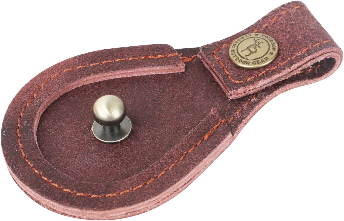 TOURBON Hunting Shooting Brown Leather Toe Protector Pad Gun Barrel Rest - Brown : Sports & Outdoors