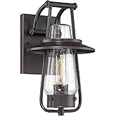 Designers Fountain Stonyridge Outdoor Light Fixture, 13 Inch Exterior Wall Lantern Sconce for Front Door, Patio and Porch, Sa