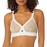 DKNY Women's Sheers Wirefree Softcup Bralette Bra