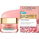 L’Oreal Paris Age Perfect Rosy Tone Anti-Aging Face Moisturizer, Renew & Revive Healthy Tone, Fragrance Free, 1.7 oz