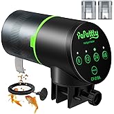 Papettly Automatic Fish Feeder for Aquarium - Battery Operated Auto Fish Food Dispenser for Fish Tank, 200ml Auto Timer Aquar