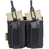 EXCELLENT ELITE SPANKER Open-Top Single/Double/Triple Molle Mag Pouch for M4 M14 M16 AK AR Elastic Rifle Magazines for Pistol Mag Pouch