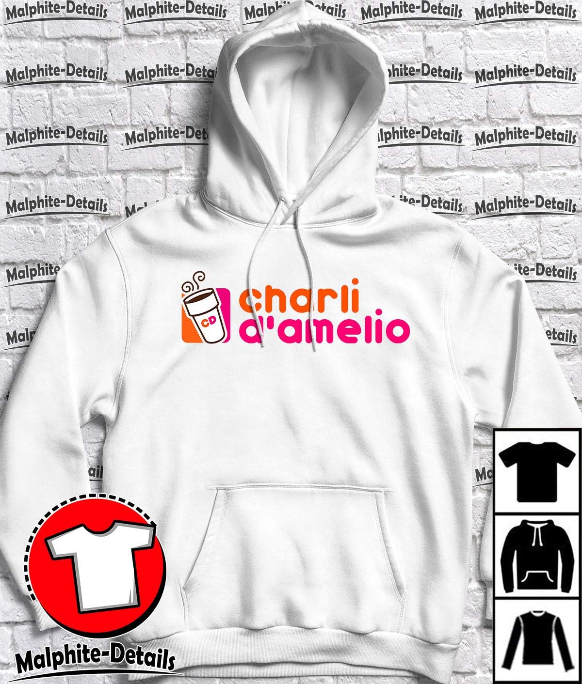 Charli D'Amelio Youth Shirt, T-Shirt Hoodie