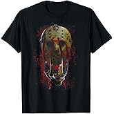 Freddy vs Jason Mask and Claws T-Shirt