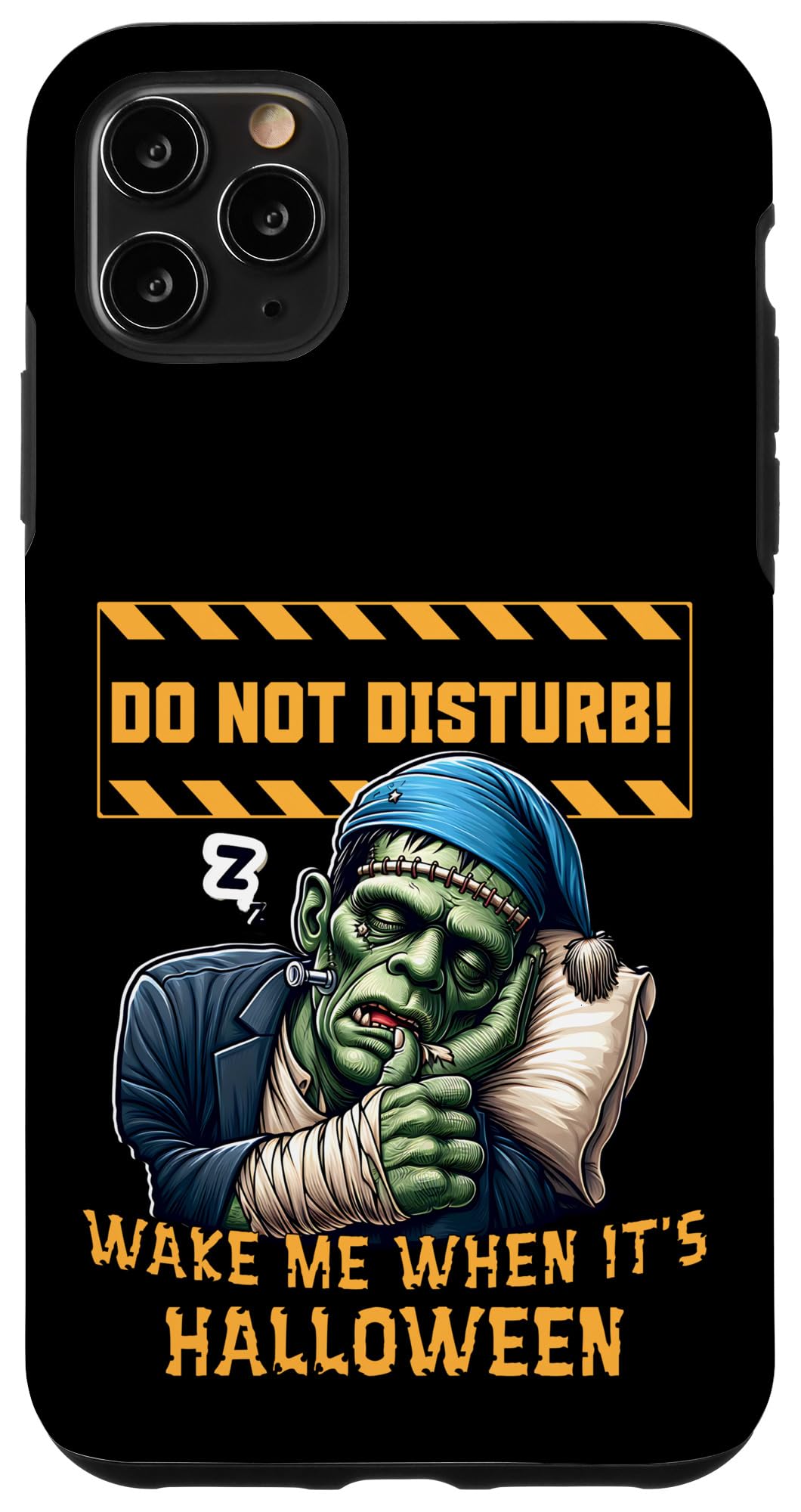 iPhone 11 Pro Max Halloween Frankenstein's Monster s Funny Early Halloween Case
