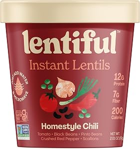 Lentiful, Lentils Instant Homestyle Chili, 2.01 Ounce