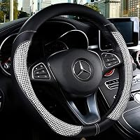 CAT Ultra Sports Grip Leather Steering Wheel Cover – For Trailer Trucks, Ergonomic, Insulated