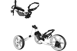 Clicgear Model 4.0 Golf Push Cart, 3-Wheel Foldable Walking Golf Cart