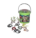 Wild Republic Snake Bucket, Toy Figures, Kids