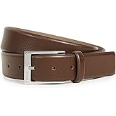HUGO mens Gellot Grainy Leather Belt
