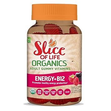 Hero Nutritionals Slice Of Life Adult Gummy Vitamins Energy B12 500 Mcg Essential Nutrients