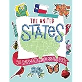 50 States Fact-Filled Coloring Book