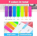 Hanyousheng Sticky Notes 1120Pcs Index Tabs 7 Colors Writeable Page Markers view 4