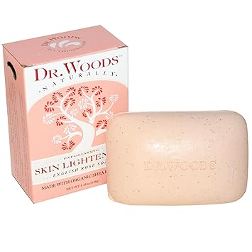 Dr. Woods : Bar Soap Rose Skin Lightening, 5.25 Oz
