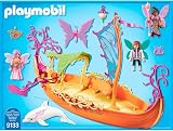 Playmobil 9133 Fairies Enchanted Fairy Ship Floats Water Glows In Dark Dolphin view 5