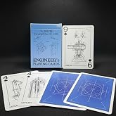 Gifts for Engineers &ndash; Engineering Playing Cards Deck &ndash; Cool Engineer Gift for Men, Graduation, Father&rsquo;s Day, Dad &amp; College &ndash; Unique Mechanical, Electrical &amp; Civil Engineering Cards